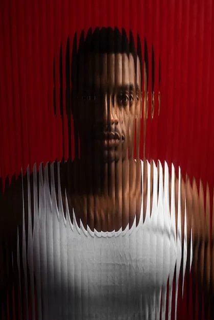 A still from an avant-garde short film, demonstrating the use of surrealism with distorted perspectives and unexpected object combinations, illustrating how