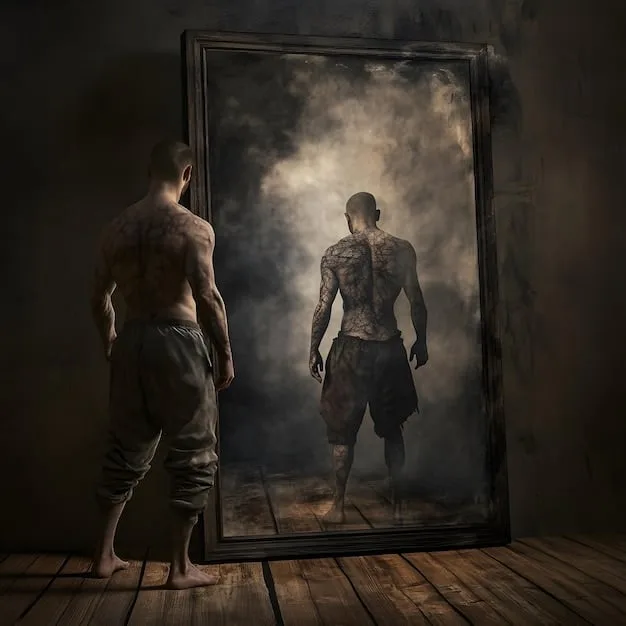 A still frame from the famous fight scene in 'They Live' between Nada and Frank Armitage. The scene is gritty and raw, highlighting the physical struggle representing the ideological conflict of accepting or rejecting the truth about the alien occupation.