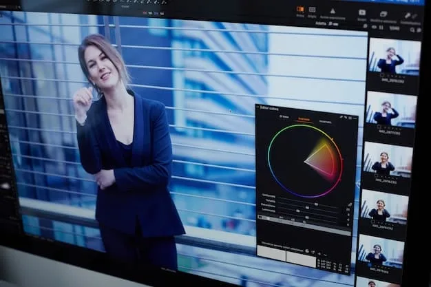 A dynamic split-screen image showcasing various editing software interfaces, such as Adobe Premiere Pro, DaVinci Resolve, and Final Cut Pro, each displaying complex timelines and color correction settings, highlighting the range of tools available to short film editors.