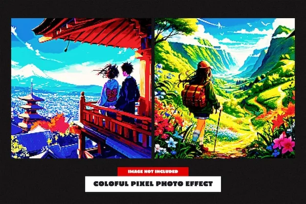 A side-by-side comparison of an original Japanese film poster (e.g., a Studio Ghibli film) with its US counterpart. The comparison highlights the differences in typography, color scheme, and overall design aesthetic, illustrating how the poster was adapted for the American market.