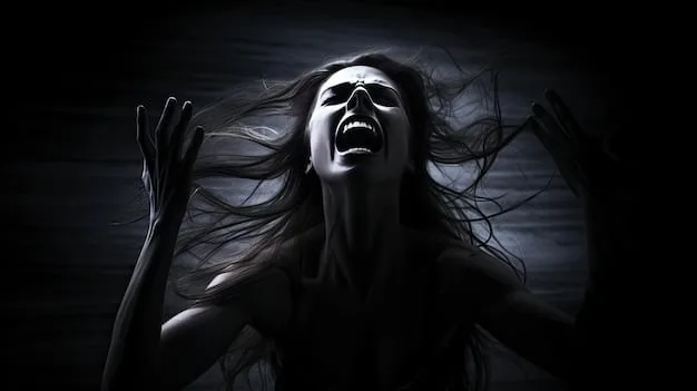 A dramatic shot from
