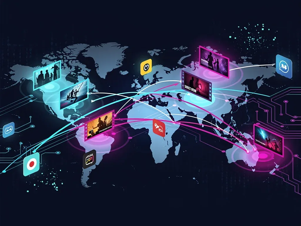 Digital platforms and streaming services for short films, global reach