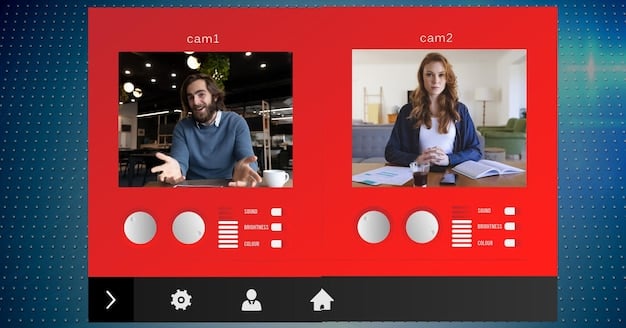 A split screen showing a filmmaker interacting with supporters via video call on one side and the crowdfunding campaign page on the other, illustrating the importance of community engagement and online presence in successful crowdfunding for short films. The image should convey a sense of connection, communication, and shared enthusiasm.