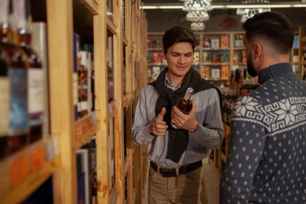 A US collector browsing the Criterion Collection section at a local bookstore, carefully examining the cover art of a potential new addition to their collection. The shelves are well-stocked and organized, creating an inviting atmosphere for film enthusiasts.