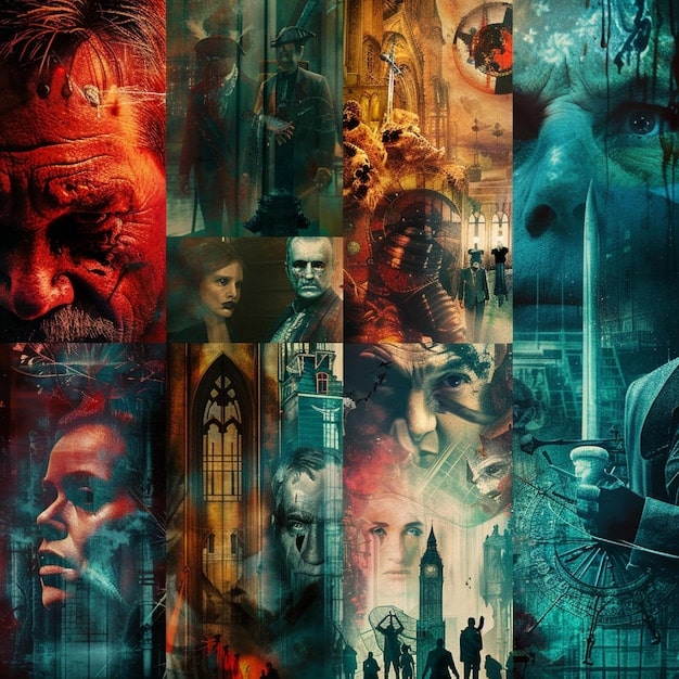 A collage featuring posters of various international crime films, each highlighting a different country and cinematic style, representing the diversity and richness of the genre and illustrating the concept of Unveiling the Top 5 Underrated International Crime Films of 2025 You Need to See.