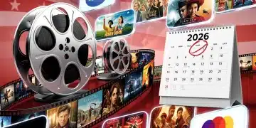 Dynamic visual illustrating the convergence of international cinema, streaming platforms, and the 2026 distribution shift in the U.S.