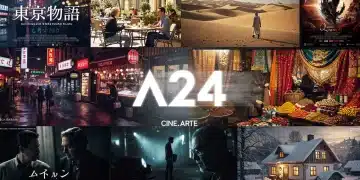 A24 international film slate global trends collage