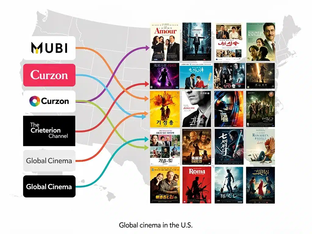 Streaming platforms expanding international film libraries in the U.S.